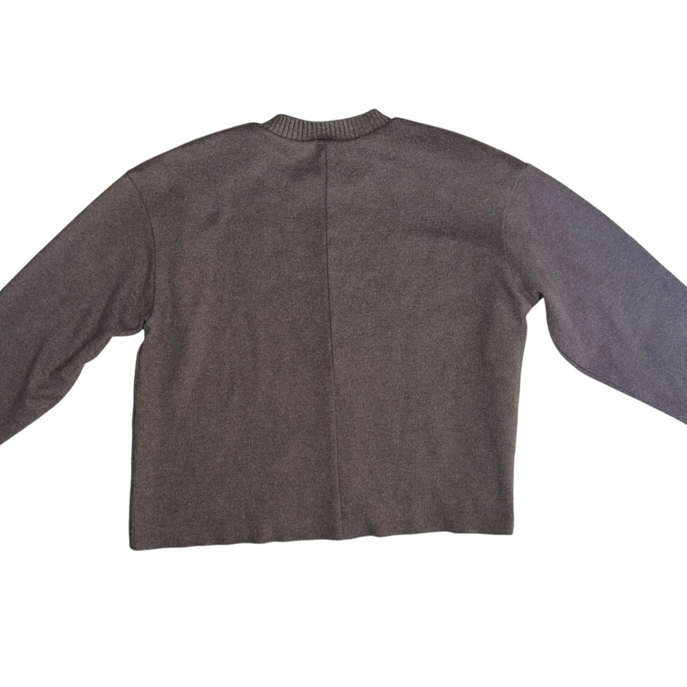 Zara Heather Gray Sweater